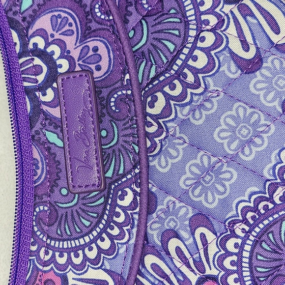 Vera Bradley Lilac Tapestry Little Crossbody - Picture 2 of 8